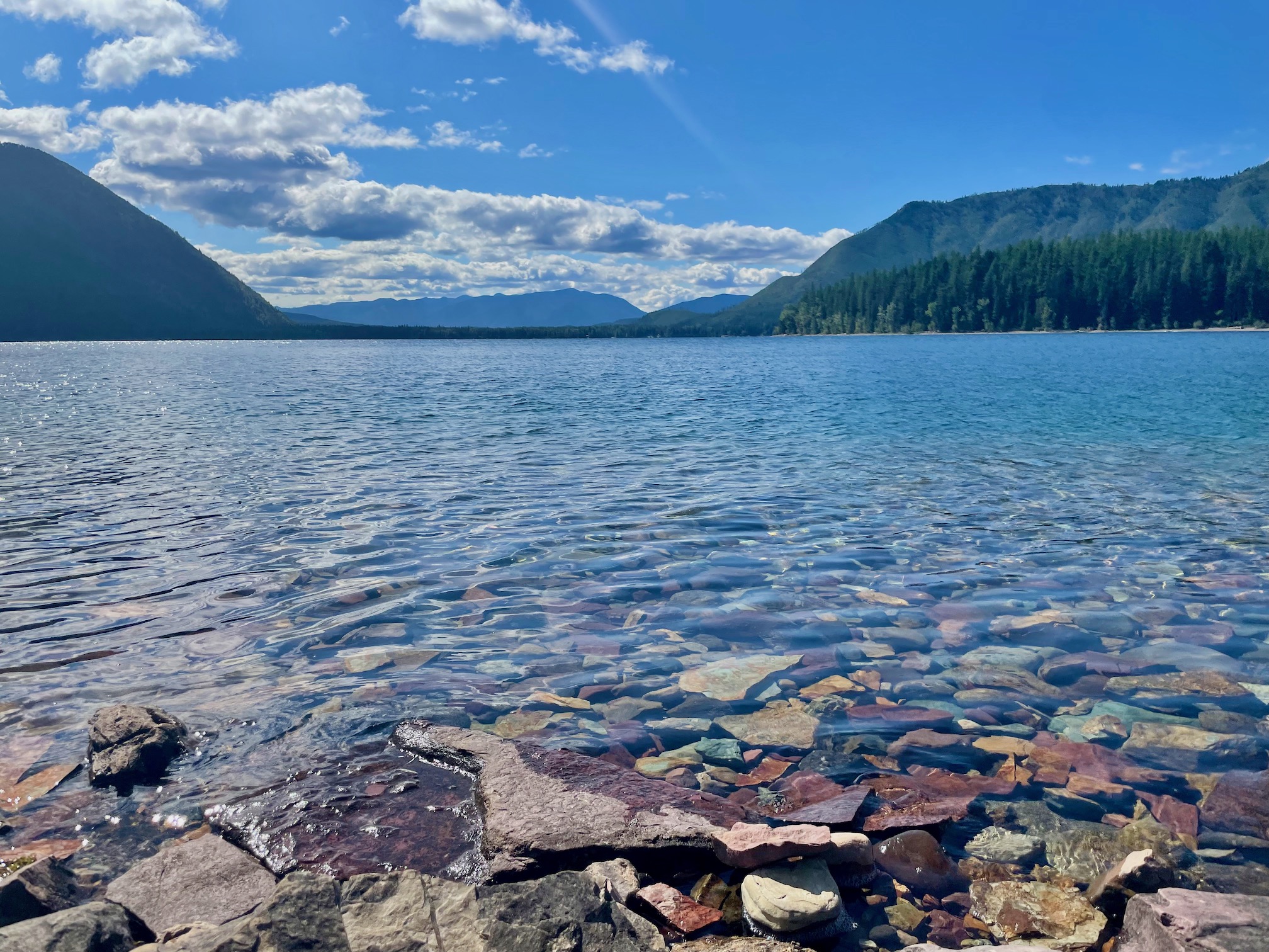 Lake McDonald on the Rocky Point trail
