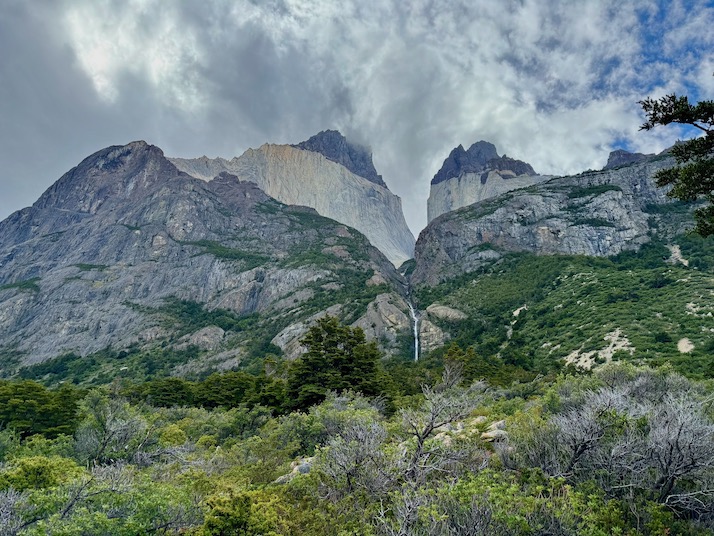 Viewpoint in Torres del Paine, on W Trek