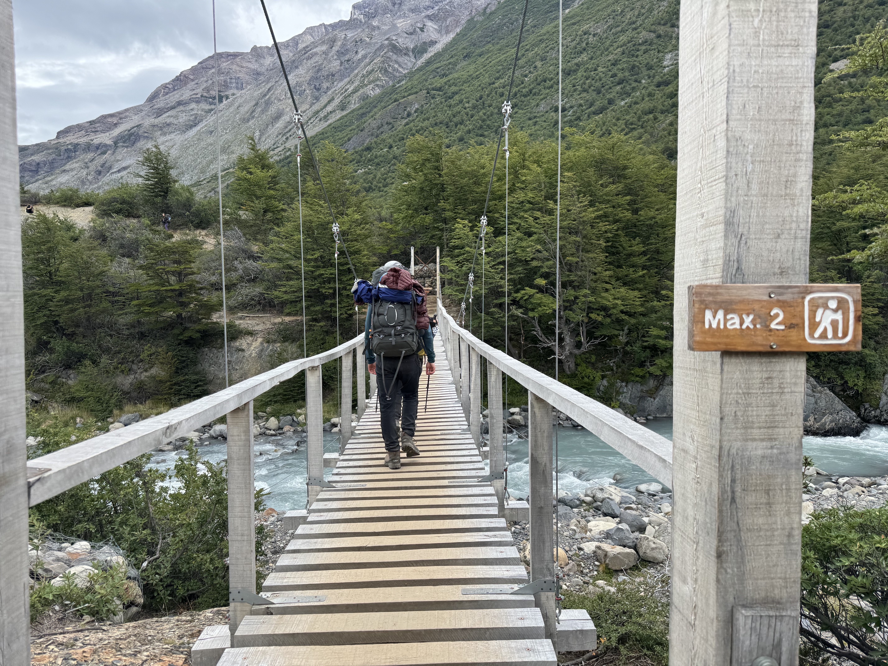 W Trek, on the trail
