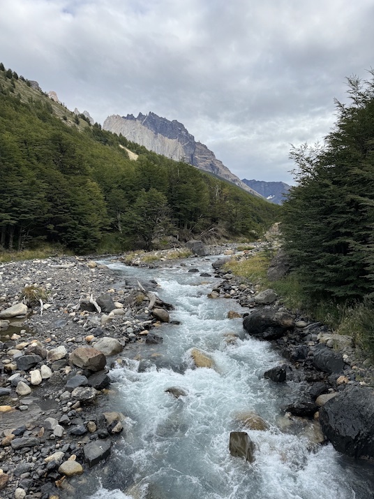 Stream that runs next to Chileno