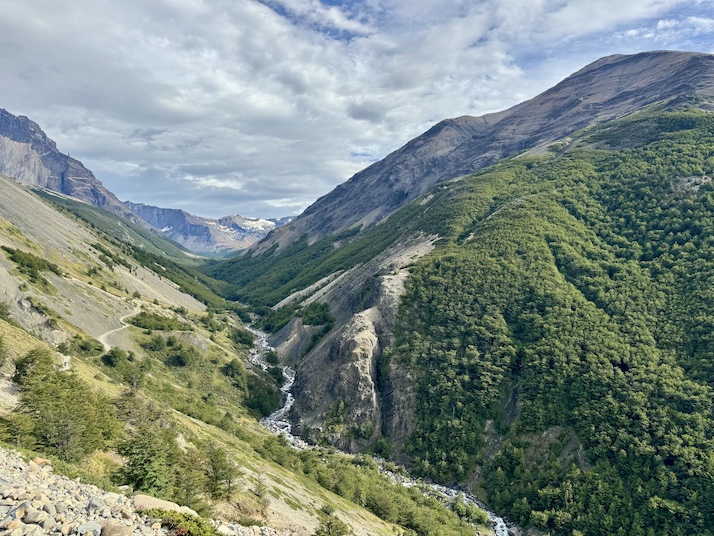 W Trek, near Windy Pass, toward Chileno