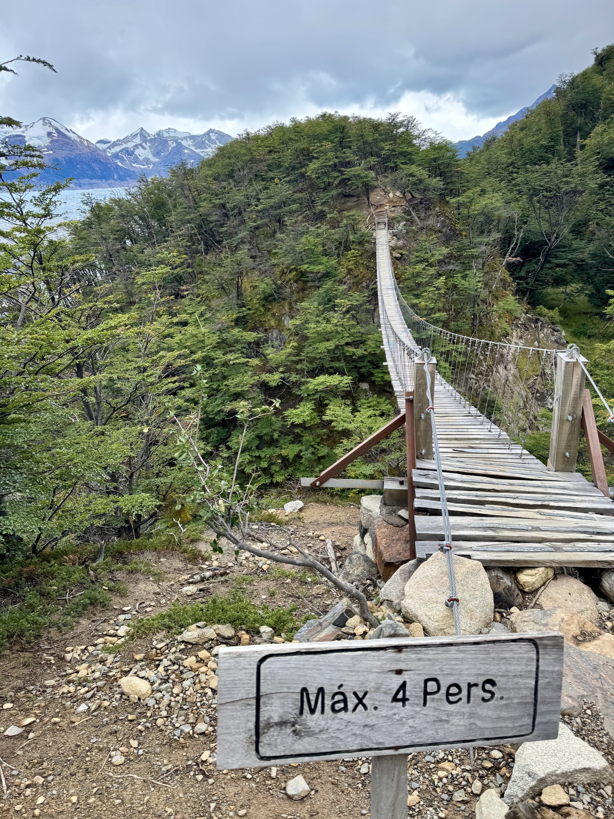 O Trek, Suspension Bridges north of Grey