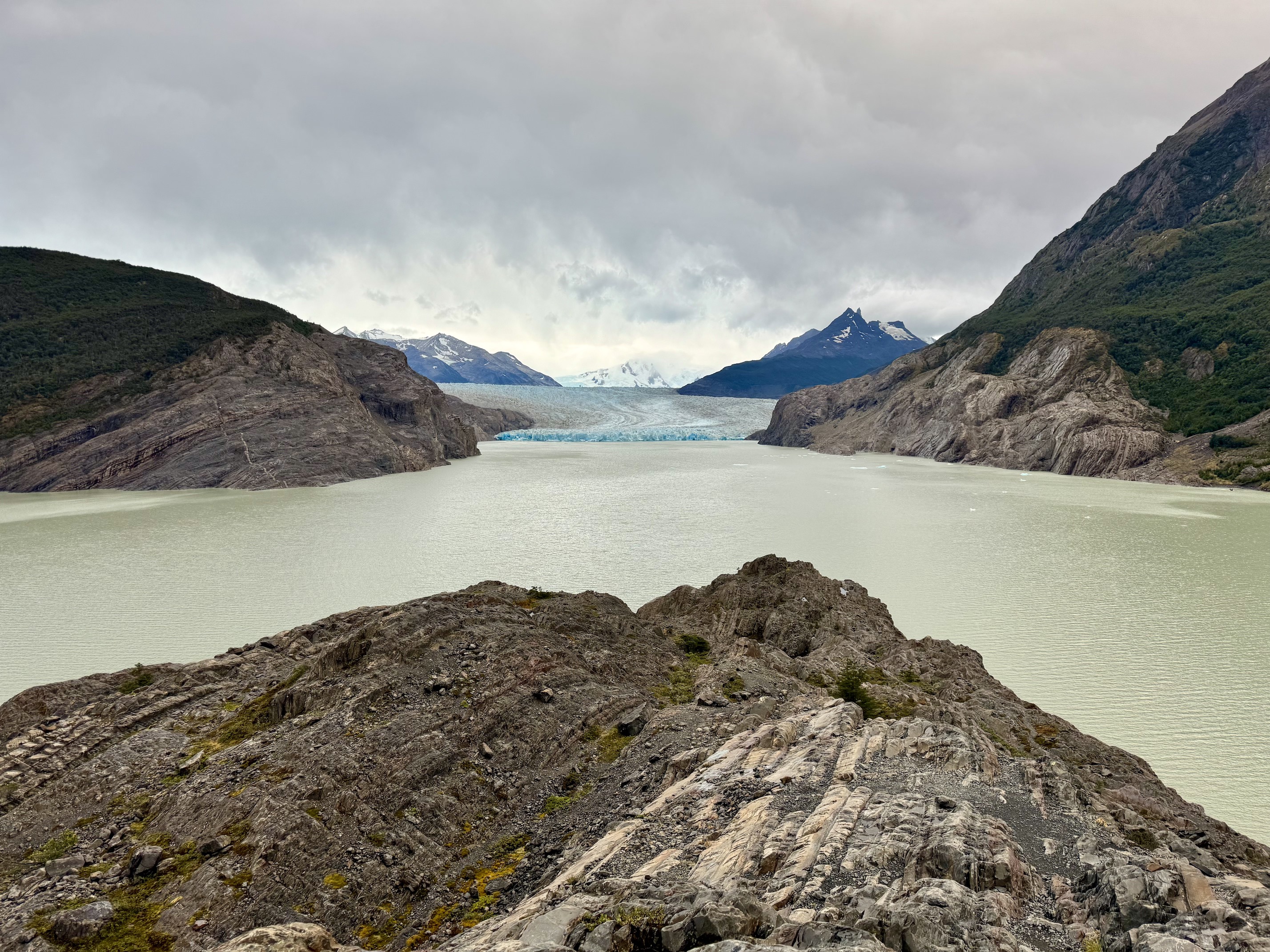 W Trek, view of Grey Glacier