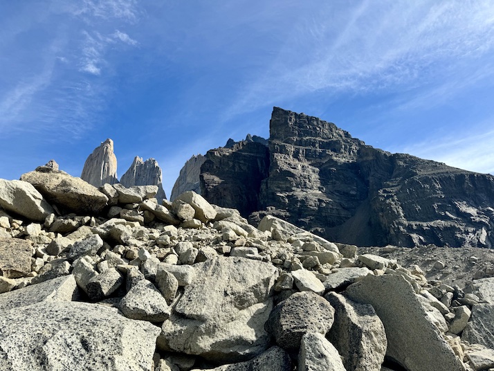 Trek up to Mirador Las Torres